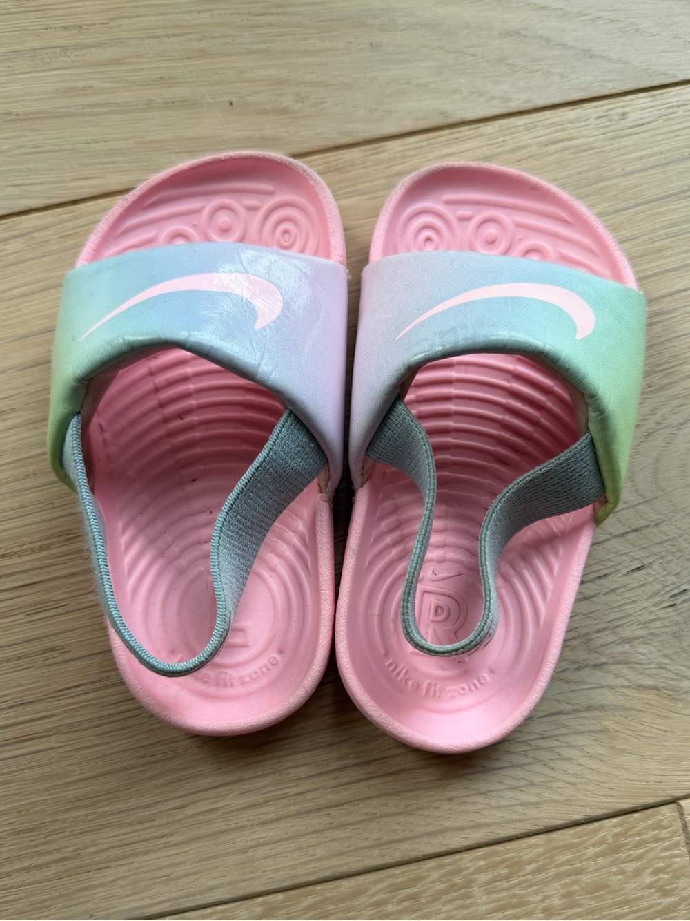 Nike Sunray Adjust Toddler Pink Slide Sandals Size 6C